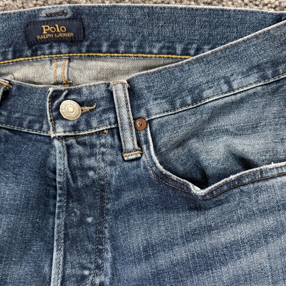 Polo Ralph Lauren The Hampton Relaxed Straight Jean - Sz. 30x30 VERY Good PreOwn - Picture 3 of 15